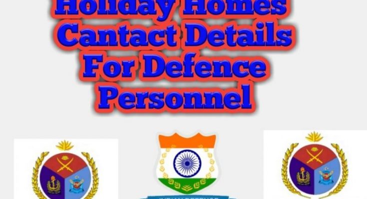 defence personnel holiday homes