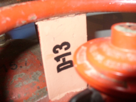 Gas Cylinder is Red