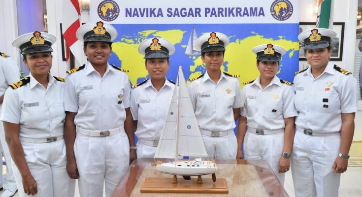 First-Ever Indian Circumnavigation of the Globe by Proud Women Naval Officers-Navika Sagar Parikrama