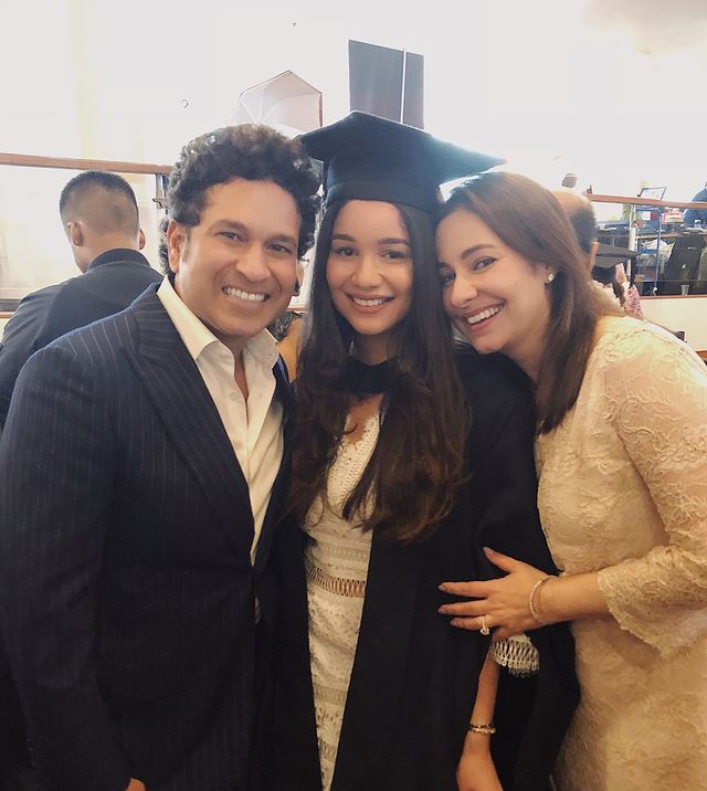 sara tendulkar family
