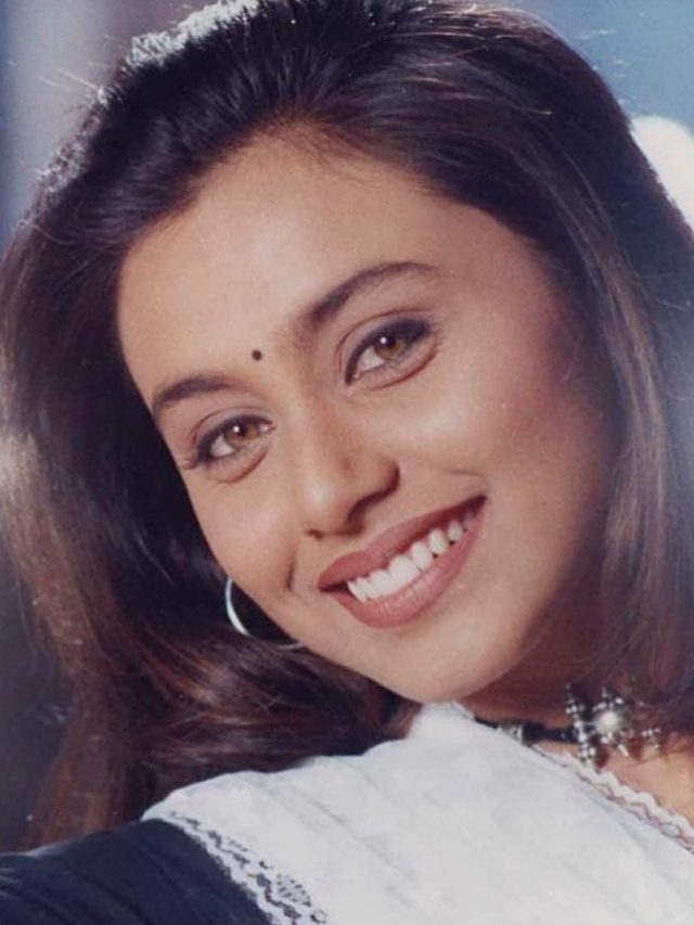 Cute smile of rani Mukherjee