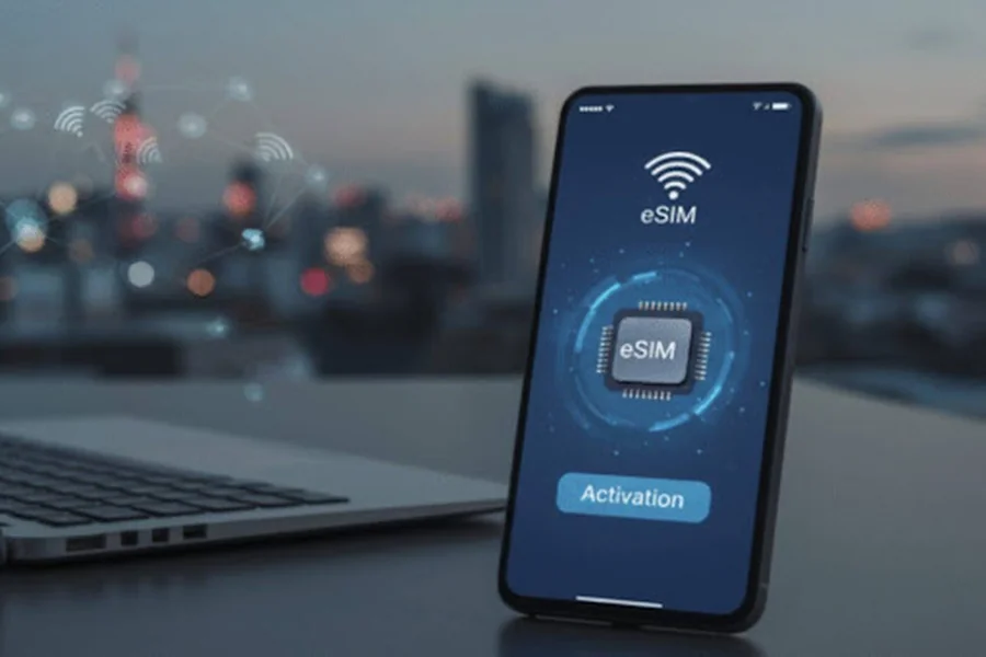 eSIM or Virtual Phone Number